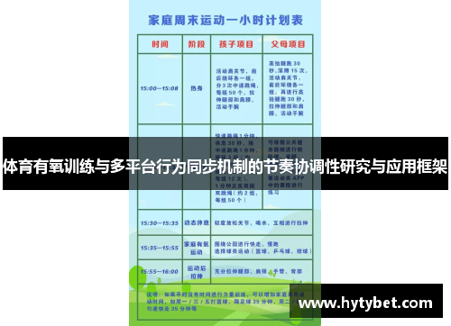 体育有氧训练与多平台行为同步机制的节奏协调性研究与应用框架